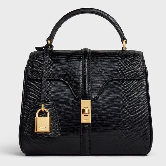 Celine 16 Mini 7 X 6 X 4 IN
LIZARD
REMOVABLE LEATHER STRAP WITH 19 IN (48 CM) - Picture 5 of 5